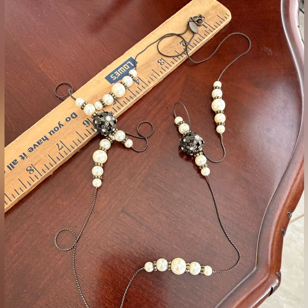 Vintage Stamped Necklace